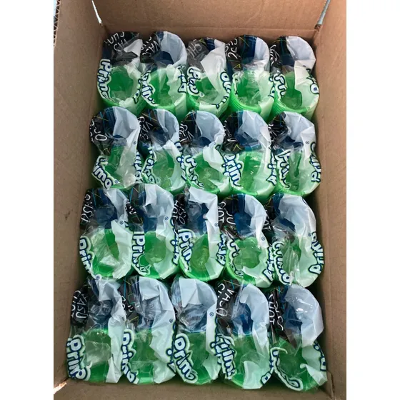 Vaso Shot Neón Tequilero Caballito Desech Caja 1000pz /2oz. Color Azul-verde