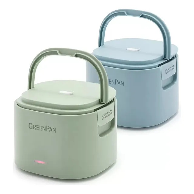 Lonchera Calentador Eléctrico De Alimentos Greenpan 2 Piezas