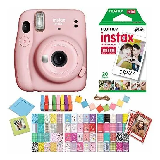 Fujifilm Instax Mini 11 Blush Pink Instant Camara