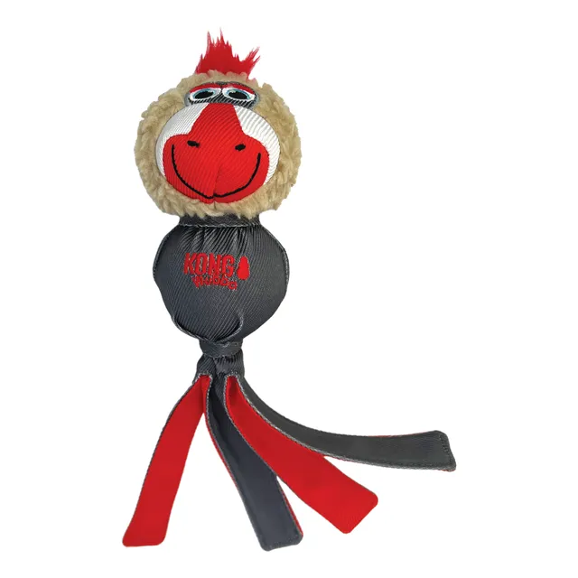 Kong Wubba Zoo Mandrill Juguete  Perros Y Cachorros Large