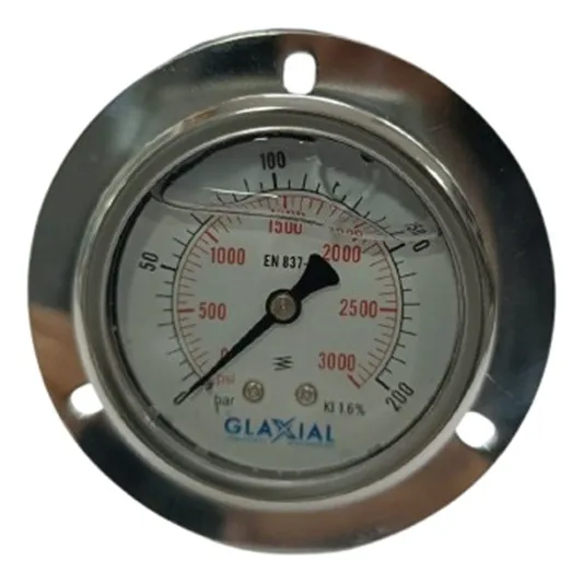 Reloj Manómetro Presion Glicerina 0-3000 Psi Conexion 1/4
