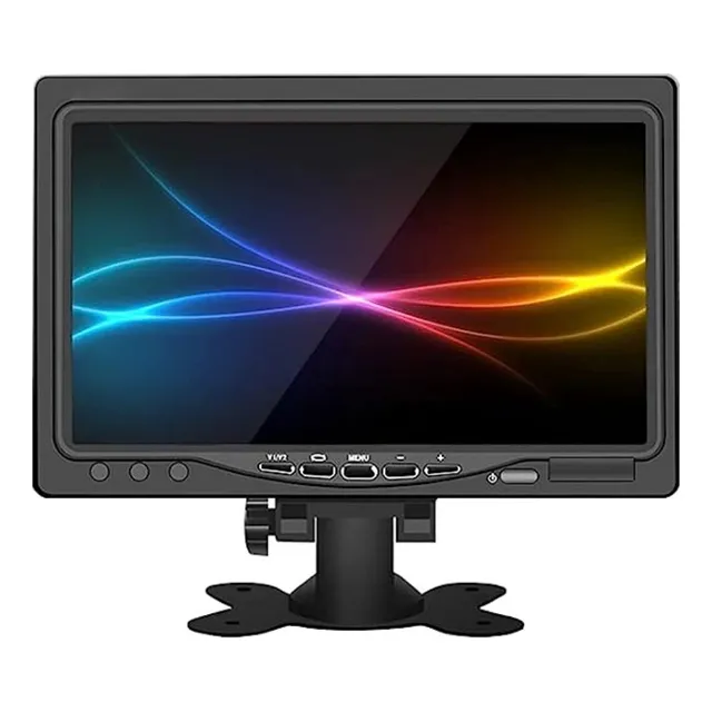 Pantalla Monitor Lcd 7 Pulgadas Hd Vga Hdmi Color + Envio 