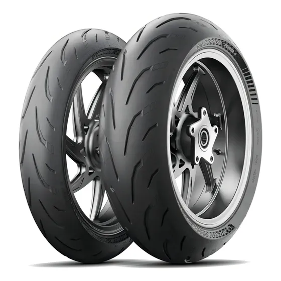 Pneu Michelin Power 6 120/70 Zr17 + 190/50 Zr17 Tl