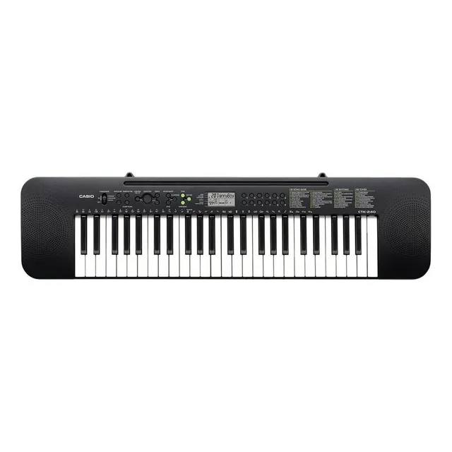Teclado musical Casio Standard CTK-240 49 teclas negro