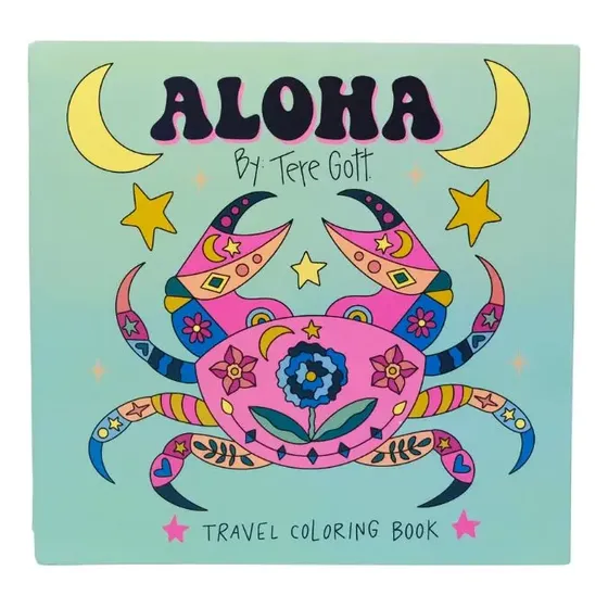 Libro Para Colorear Aloha New Edition De Tere Gott