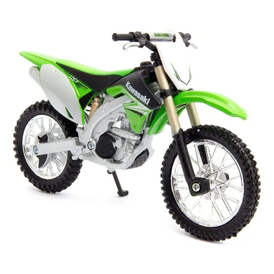 Moto De Colección Kawasaki Kx 450f Escala 1/18 Bburago Orig