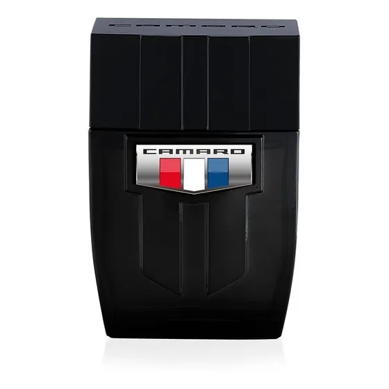 Deo Colônia Camaro Black Masculino 100ml Fragrancia Amadeirado Aromático Frasco Perfume Inspirado No Carro Notas Bergamota Violeta Âmbar Para Homem