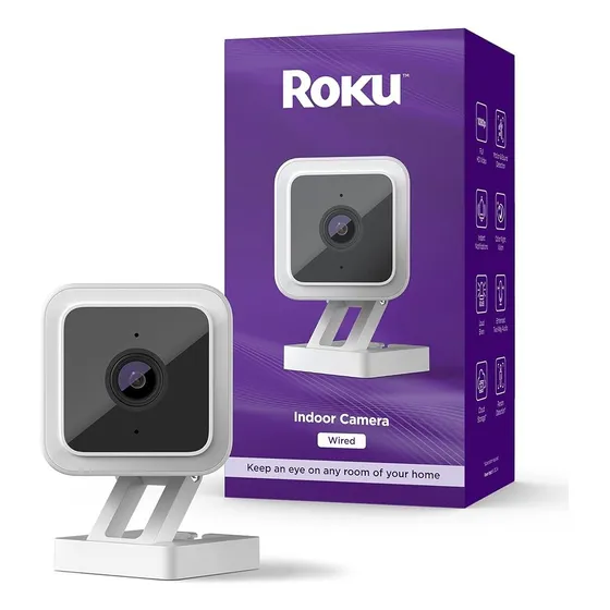 Roku Cámara De Seguridad Para Interiores Se Wi-fi - Open Box