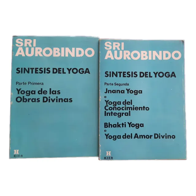 Libro Sintesis Del Yoga Ed 2 Tomos - Sri Aurobindo