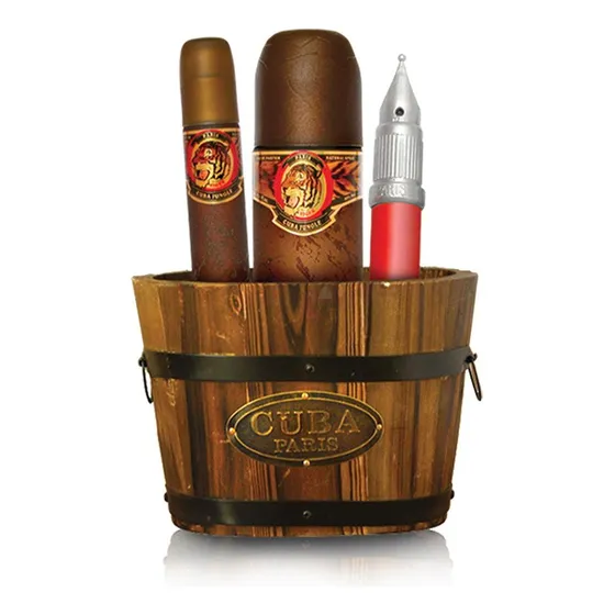 Set Cuba Jungle Tiger 3pzs 100ml Edp Volumen De La Unidad 100 Ml