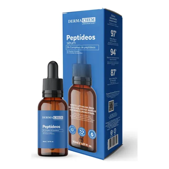 Sérum Peptídios Dermachem 30ml - Rosto Dia/noite