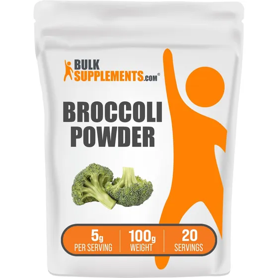 Supplement Bulksupplements.com Brócoli En Polvo 100 G