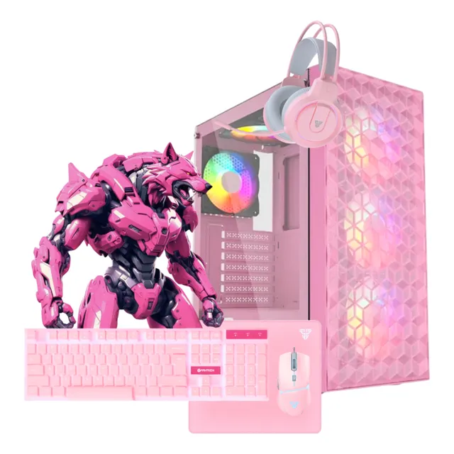 Pc Gamer Rose Ryzen 7 5700g Amd 32gb 240 Gb Ssd  Combo Gf1pc