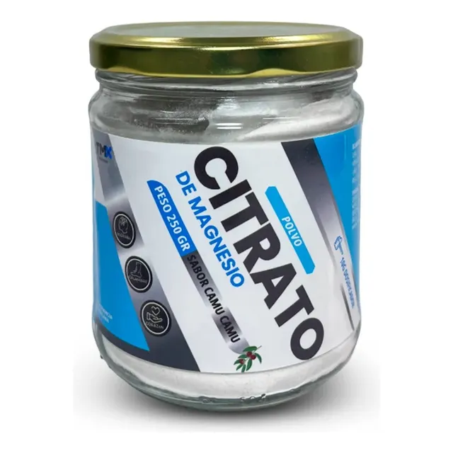 Citrato De Magnesio 250 Gramos Con Sabor - Fisica Sabor Camu Camu