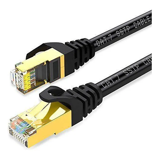 Cable De Red Cat 7 Netcom Rj45 10 Gbps Patch Cord Cobre 100m