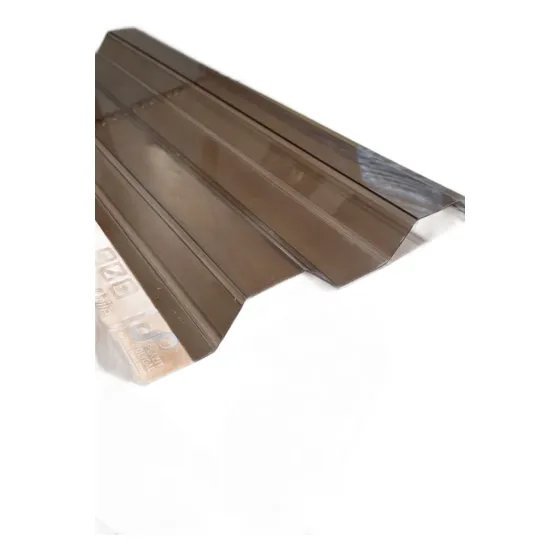 Chapa Trapezoidal Greca Bronce Polygal 1.26m X 5.80m 