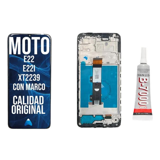Modulo Motorola Moto E22 E22i Xt2239 Con Marco 100% Original