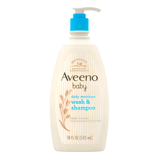 Aveeno Baby Wash Y Shampoo Con Extracto De Avena 532ml
