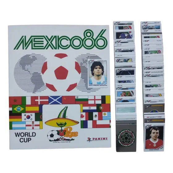 Album World Cup Mexico 86 Completo A Pegar | Compatible