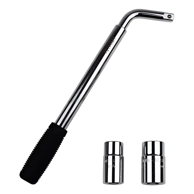 Llave De Rueda Con Barrote Universal Llantas 17-19 21-23mm