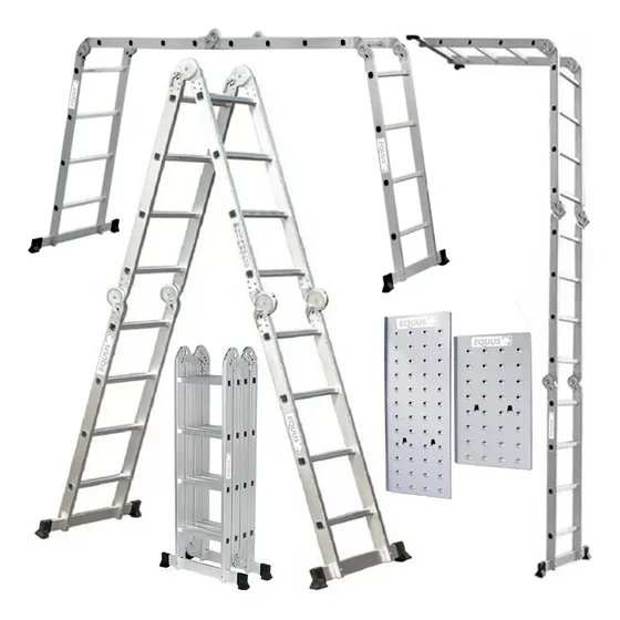 Combo Escalera Andamio 4.7m Equus