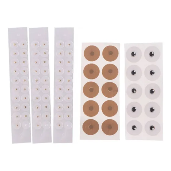 60 Parches Transparente Y 20 Imanes Auriculoterapia