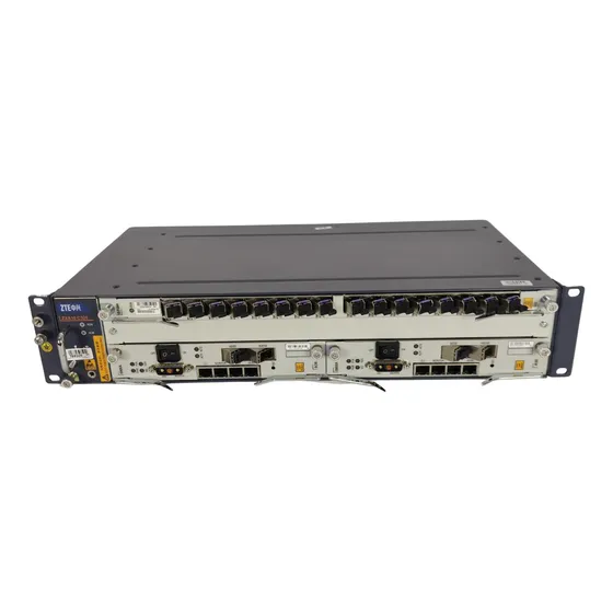 Olt Completa Zte C320 2*smxa Dc + Placa Gtgh C++ 16 Portas