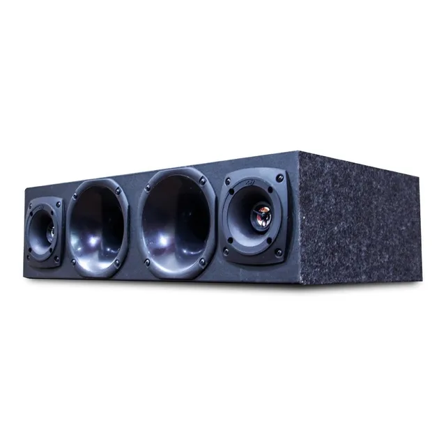 Caixa Corneteira 400wrms 2 Driver Corneta E 2 Super Tweeter