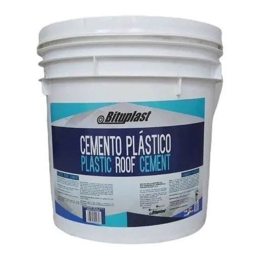 Cemento Plástico Bituplast Paila Para Manto Asfáltico