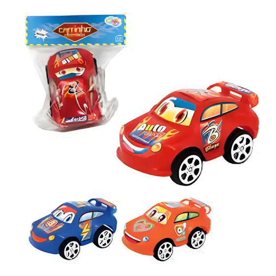 Kit 10 Brinquedo Carrinho Fricção Presente Promoção Atacado