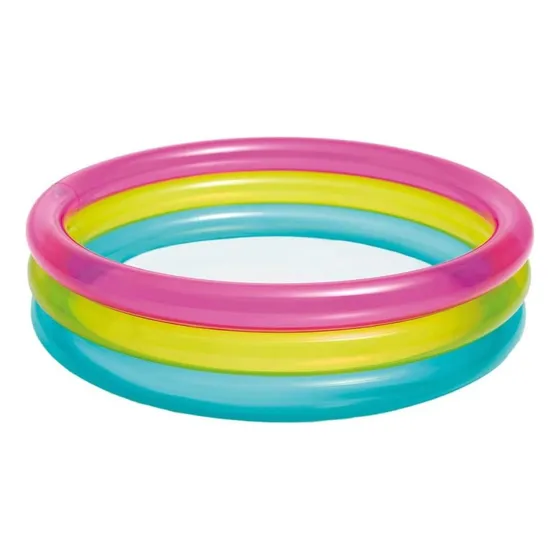 Piscina Inflable 3 Aros 86x25cm Para Niños 68 L Intex Color Foto