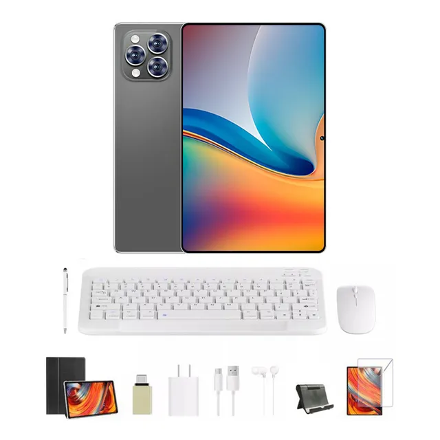 Tablet Tablet Pro12 Android 13 11.6 Con Red Móvil 512gb Color Gris Oscuro 12gb De Memoria Ram