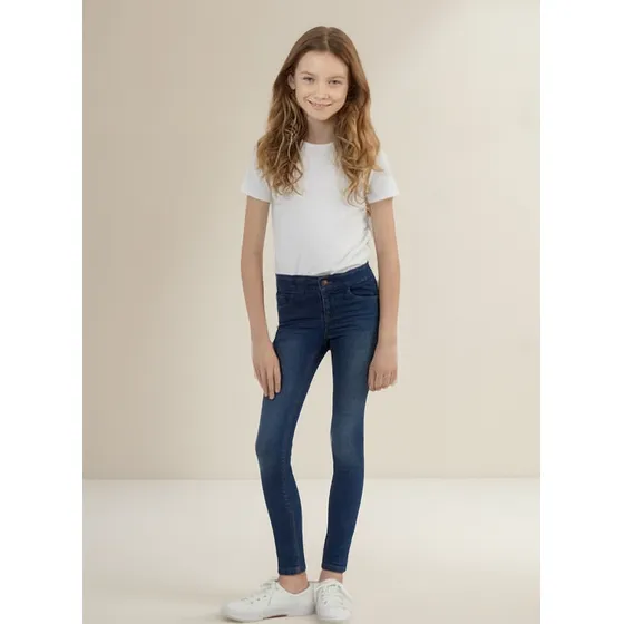 Pantalón De Jean Niña Azul Del 4 Al 16