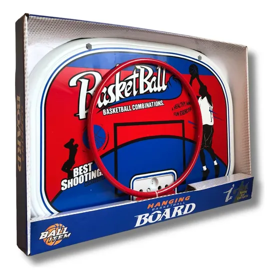 Tablero De Basquet Para Pared Con Pelota 2125182 Shine