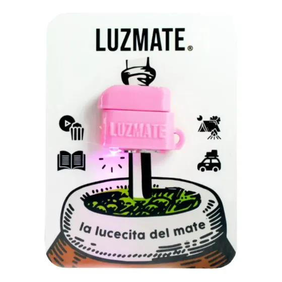 Luz Mate A Pila Bombilla Para Oscuridad Noche Mate