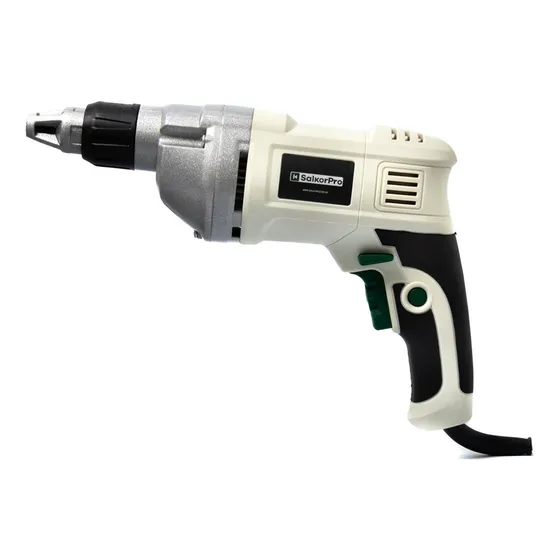 Atornillador Eléctrico Con Tope Para Durlock Drywall 600w 