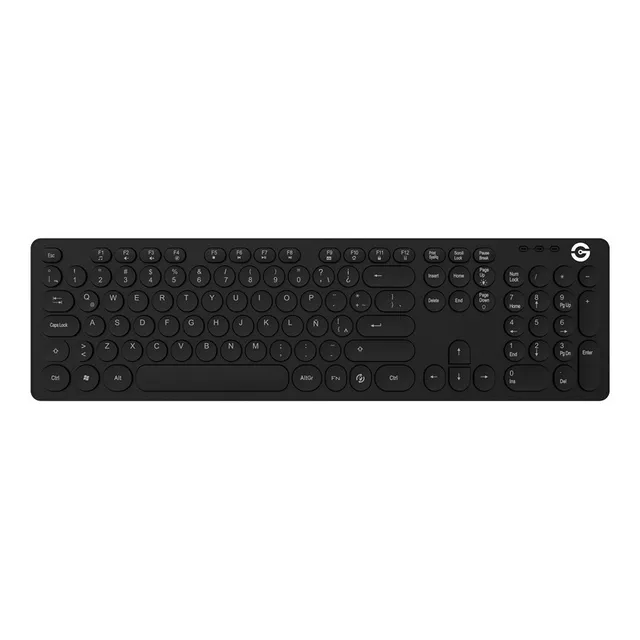 Teclado Getttech Gti-28201g Ignite Backlight Usb Gris 105 T