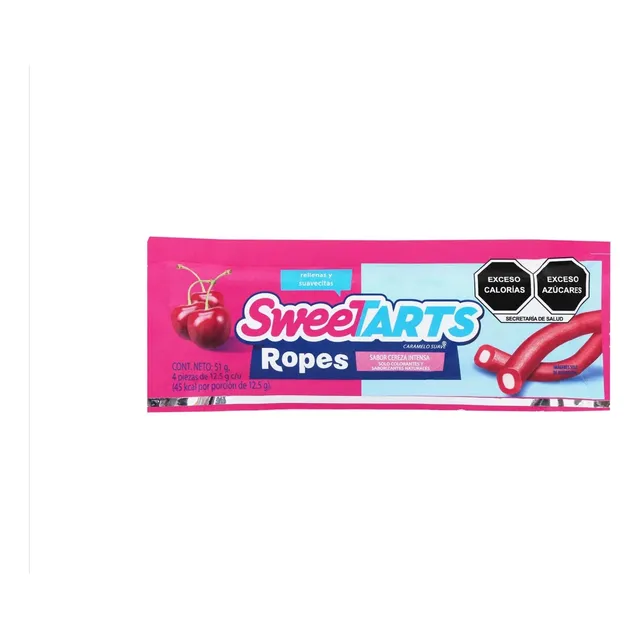 Dulce Sweetarts Ropes Cereza Cherry Punch 51g