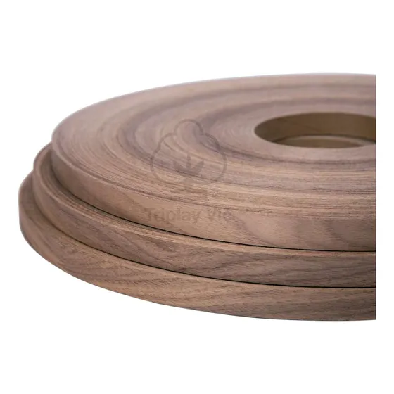 Cubrecanto Chapacinta Madera Nogal 50mm X 100m Con Adhesivo