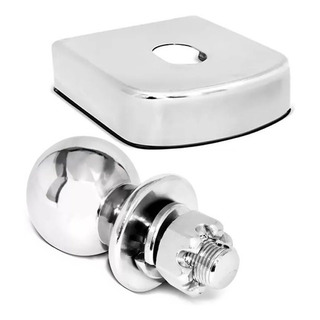 Bola + Tampa Cromada Inox Para Engate Kit 1ª Linha Qualidade Bola + Tampa Cromada Inox Para Engate Kit 1ª Linha Qualidade