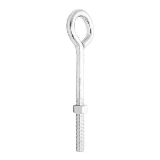 Armella Con Tuerca De 1/2 X 8 Pulgadas Plata