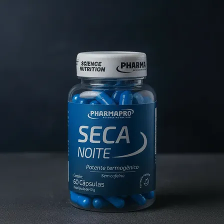 Original! Seca Noite Inib. Apetite Dormindo Emagrecimento Sem Sabor