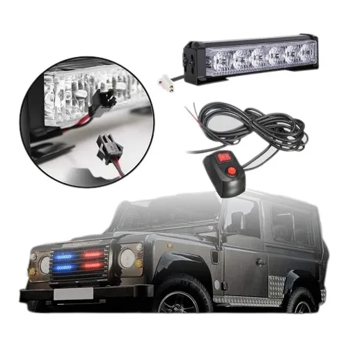 Luces Led Estroboscopicas Policial Motocicleta Camion Remolq