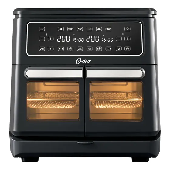 Freidora De Aire Oster Staf11mcddfar 11 Litros Flex Negra - Negro