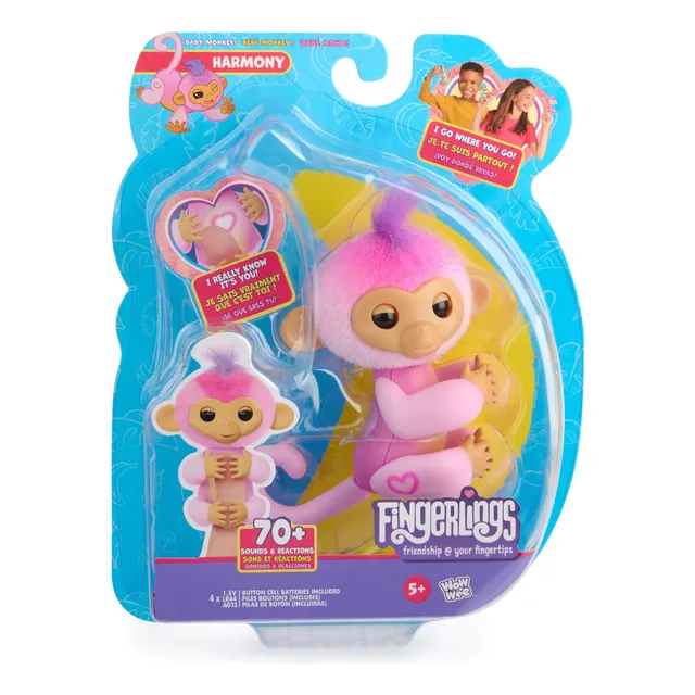 Fingerlings Mono Bebe Interactivo