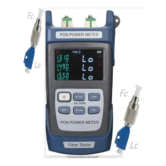 Opm Pon Optical Power Meter, Sm Mm. Onu Olt Adapt Lc 4 Pc Fo