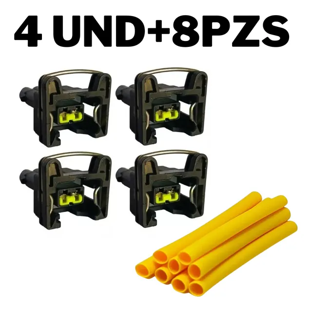 Kit 4 Conectores De Inyector Chevrolet Aveo Corsa Optra