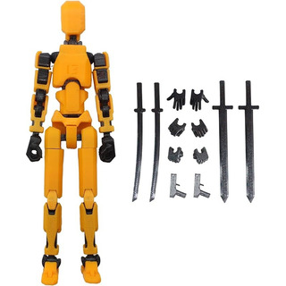 13 Muñecos De Acción Articulados Con Forma De Robot, Estampa 13 Muñecos De Acción Articulados Con Forma De Robot, Estampa