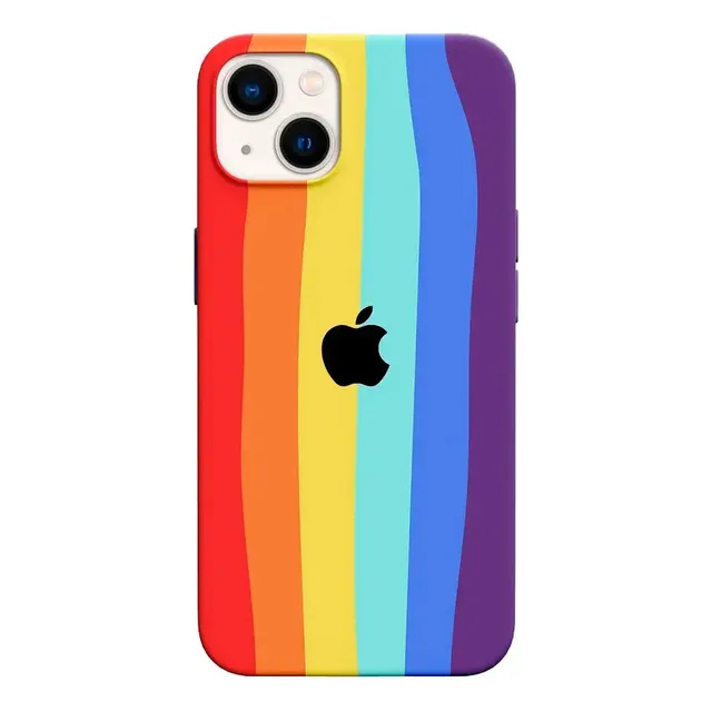 Forro Silicon Case Original Arcoiris Rainbow Arco Iris