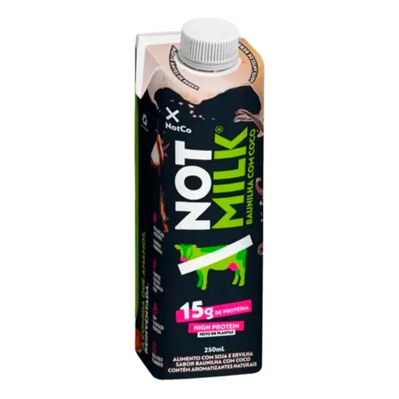 Bebida À Base De Plantas Baunilhacoco Not High Protein 250ml